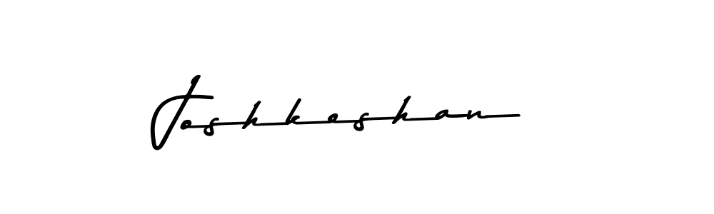 You should practise on your own different ways (Asem Kandis PERSONAL USE) to write your name (Joshkeshan) in signature. don't let someone else do it for you. Joshkeshan signature style 9 images and pictures png