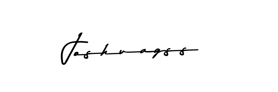 Create a beautiful signature design for name Joshuagss. With this signature (Asem Kandis PERSONAL USE) fonts, you can make a handwritten signature for free. Joshuagss signature style 9 images and pictures png