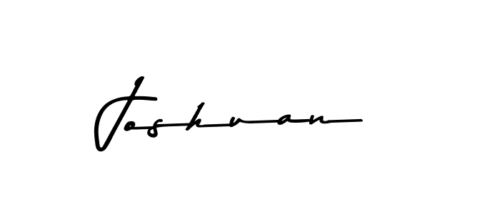 Use a signature maker to create a handwritten signature online. With this signature software, you can design (Asem Kandis PERSONAL USE) your own signature for name Joshuan. Joshuan signature style 9 images and pictures png