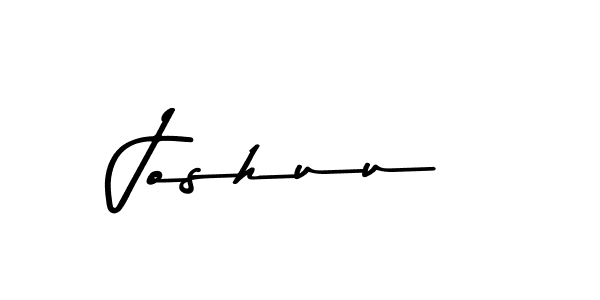 Use a signature maker to create a handwritten signature online. With this signature software, you can design (Asem Kandis PERSONAL USE) your own signature for name Joshuu. Joshuu signature style 9 images and pictures png