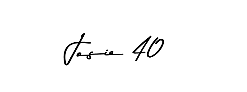 You should practise on your own different ways (Asem Kandis PERSONAL USE) to write your name (Josie 40) in signature. don't let someone else do it for you. Josie 40 signature style 9 images and pictures png