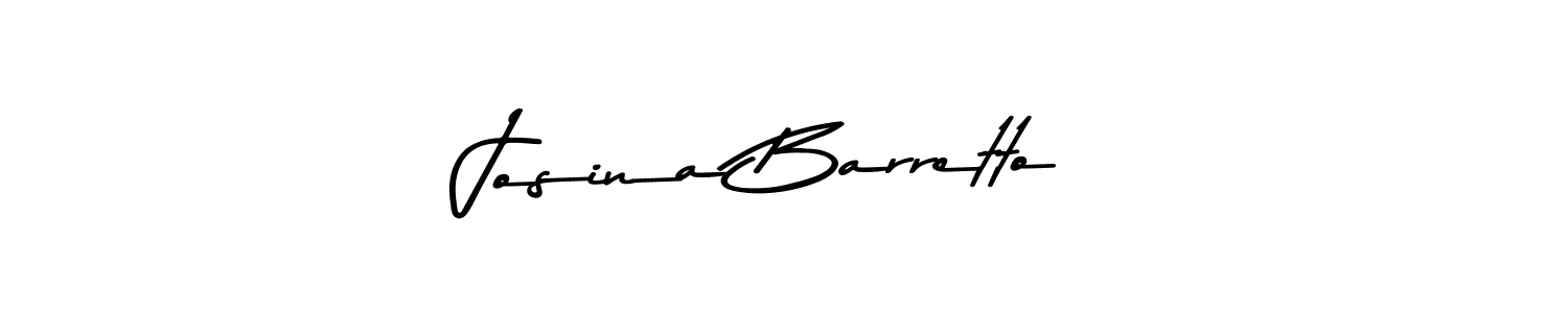 How to make Josina Barretto signature? Asem Kandis PERSONAL USE is a professional autograph style. Create handwritten signature for Josina Barretto name. Josina Barretto signature style 9 images and pictures png