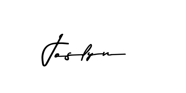 Use a signature maker to create a handwritten signature online. With this signature software, you can design (Asem Kandis PERSONAL USE) your own signature for name Joslyn. Joslyn signature style 9 images and pictures png