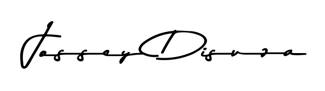 Get an exclusive digital autograph for Jossey Disuza. The Asem Kandis PERSONAL USE typeface captures the charm of real penmanship on paper. Jossey Disuza signature style 9 images and pictures png