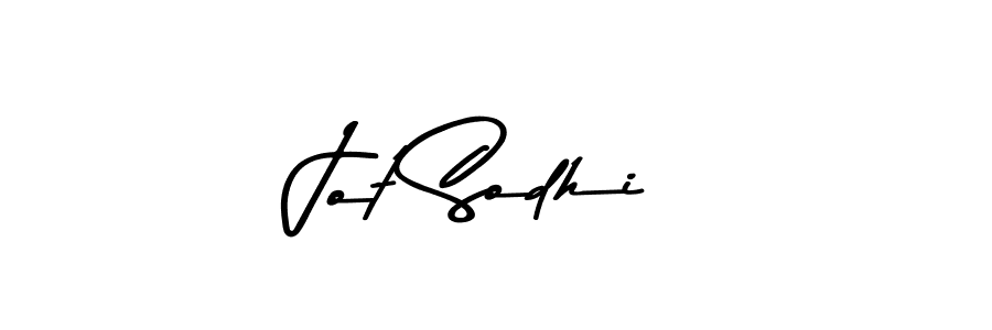 Jot Sodhi stylish signature style. Best Handwritten Sign (Asem Kandis PERSONAL USE) for my name. Handwritten Signature Collection Ideas for my name Jot Sodhi. Jot Sodhi signature style 9 images and pictures png