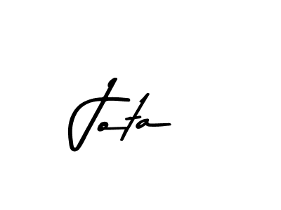 Use a signature maker to create a handwritten signature online. With this signature software, you can design (Asem Kandis PERSONAL USE) your own signature for name Jota. Jota signature style 9 images and pictures png