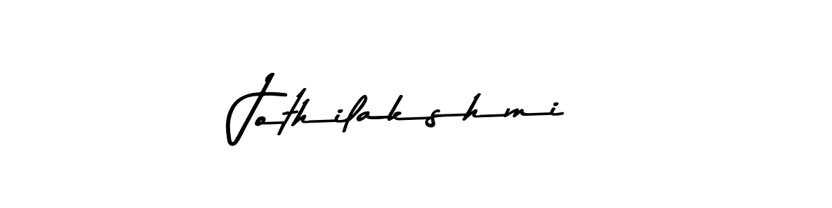 Make a beautiful signature design for name Jothilakshmi. With this signature (Asem Kandis PERSONAL USE) style, you can create a handwritten signature for free. Jothilakshmi signature style 9 images and pictures png