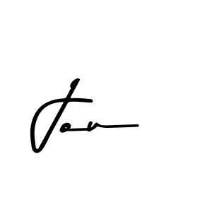 Jou stylish signature style. Best Handwritten Sign (Asem Kandis PERSONAL USE) for my name. Handwritten Signature Collection Ideas for my name Jou. Jou signature style 9 images and pictures png