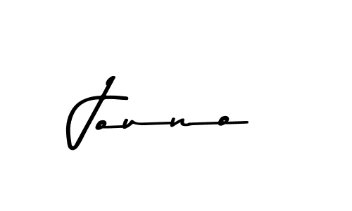 Here are the top 10 professional signature styles for the name Jouno. These are the best autograph styles you can use for your name. Jouno signature style 9 images and pictures png