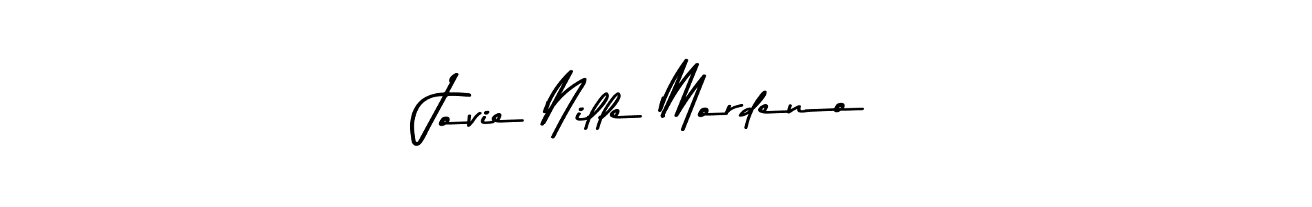 How to make Jovie Nille Mordeno signature? Asem Kandis PERSONAL USE is a professional autograph style. Create handwritten signature for Jovie Nille Mordeno name. Jovie Nille Mordeno signature style 9 images and pictures png