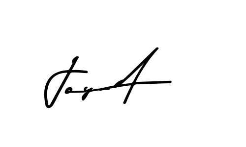 Design your own signature with our free online signature maker. With this signature software, you can create a handwritten (Asem Kandis PERSONAL USE) signature for name Joy A. Joy A signature style 9 images and pictures png