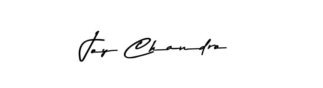 Make a beautiful signature design for name Joy Chandro. With this signature (Asem Kandis PERSONAL USE) style, you can create a handwritten signature for free. Joy Chandro signature style 9 images and pictures png