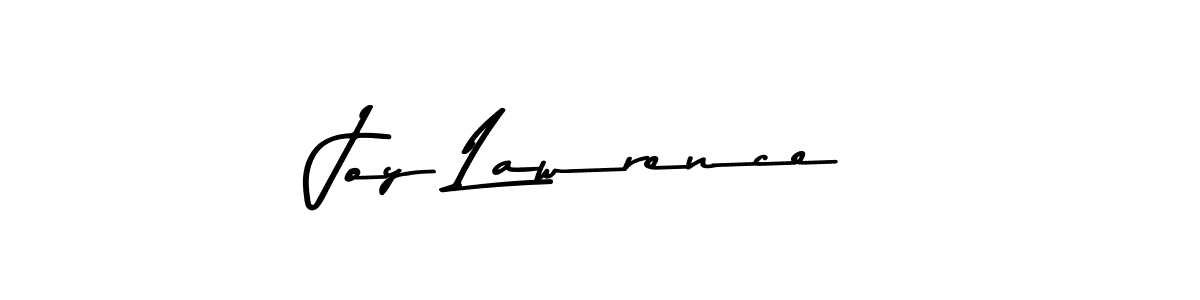 Create a beautiful signature design for name Joy Lawrence. With this signature (Asem Kandis PERSONAL USE) fonts, you can make a handwritten signature for free. Joy Lawrence signature style 9 images and pictures png