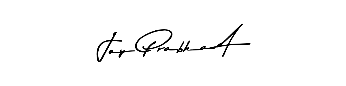 You can use this online signature creator to create a handwritten signature for the name Joy Prabha A. This is the best online autograph maker. Joy Prabha A signature style 9 images and pictures png