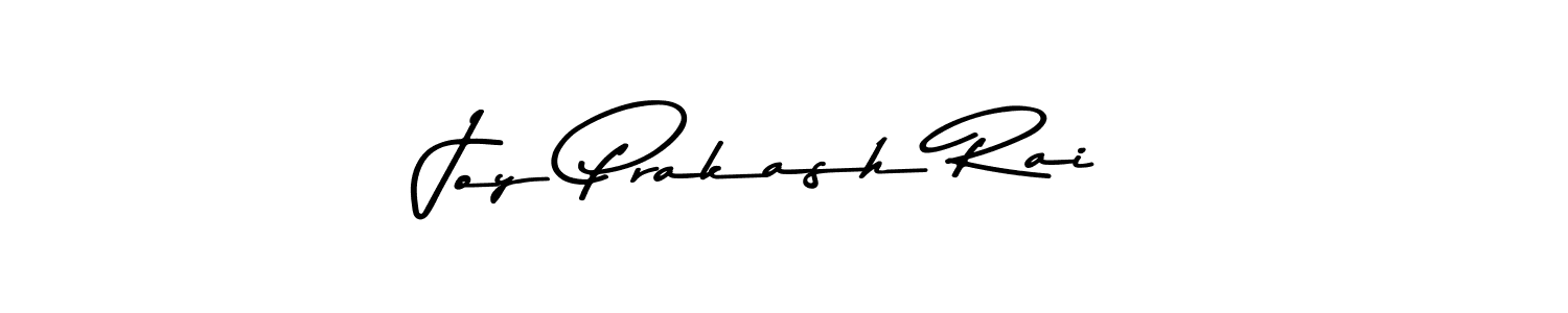 How to make Joy Prakash Rai signature? Asem Kandis PERSONAL USE is a professional autograph style. Create handwritten signature for Joy Prakash Rai name. Joy Prakash Rai signature style 9 images and pictures png