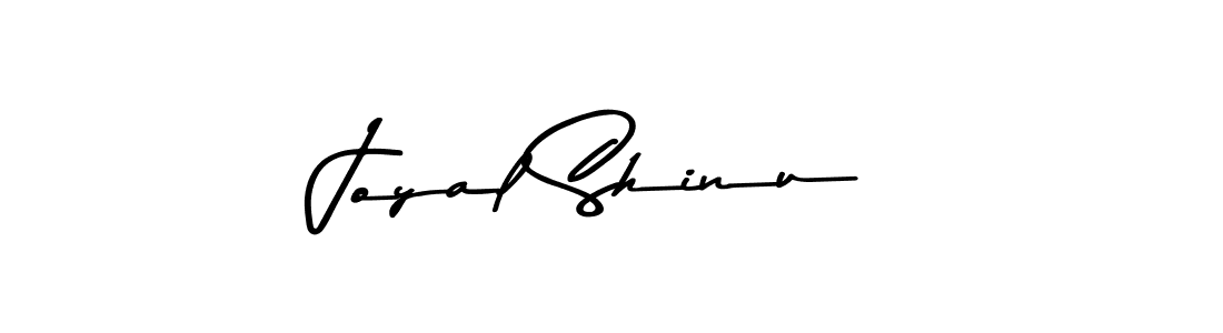 Create a beautiful signature design for name Joyal Shinu. With this signature (Asem Kandis PERSONAL USE) fonts, you can make a handwritten signature for free. Joyal Shinu signature style 9 images and pictures png