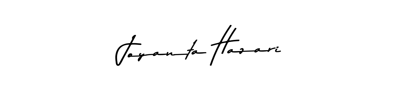 Use a signature maker to create a handwritten signature online. With this signature software, you can design (Asem Kandis PERSONAL USE) your own signature for name Joyanta Hazari. Joyanta Hazari signature style 9 images and pictures png
