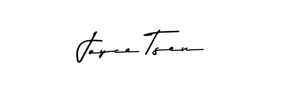 Joyce Tsen stylish signature style. Best Handwritten Sign (Asem Kandis PERSONAL USE) for my name. Handwritten Signature Collection Ideas for my name Joyce Tsen. Joyce Tsen signature style 9 images and pictures png