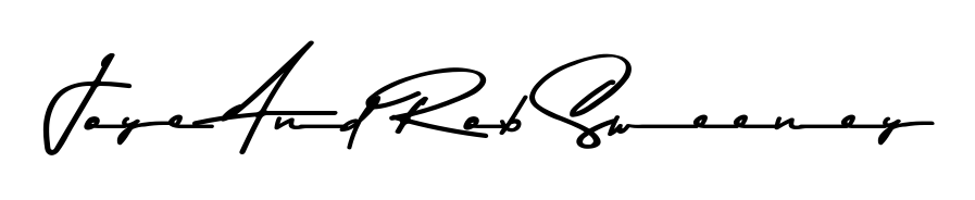 Practice writing Joye And Rob Sweeney with the flow of Asem Kandis PERSONAL USE lettering. A fantastic source of inspiration for developing your personal signature style. Joye And Rob Sweeney signature style 9 images and pictures png