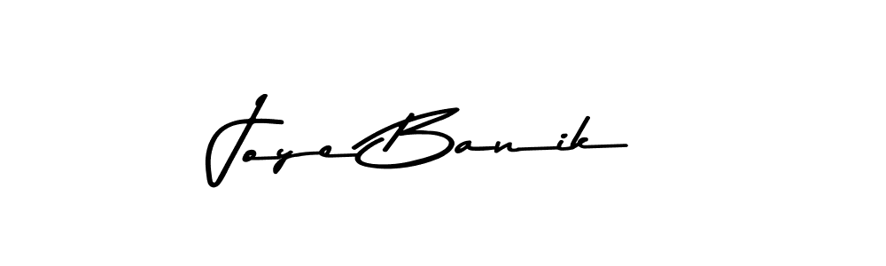 How to make Joye Banik signature? Asem Kandis PERSONAL USE is a professional autograph style. Create handwritten signature for Joye Banik name. Joye Banik signature style 9 images and pictures png
