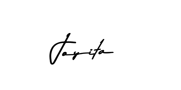 Create a beautiful signature design for name Joyita. With this signature (Asem Kandis PERSONAL USE) fonts, you can make a handwritten signature for free. Joyita signature style 9 images and pictures png