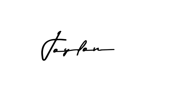 How to make Joylon name signature. Use Asem Kandis PERSONAL USE style for creating short signs online. This is the latest handwritten sign. Joylon signature style 9 images and pictures png
