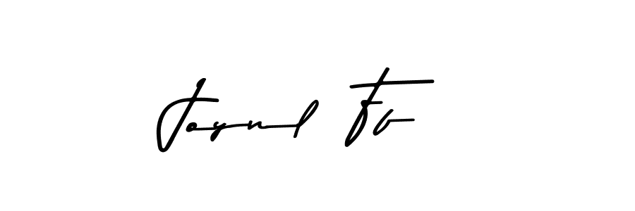 How to make Joynl  Ff signature? Asem Kandis PERSONAL USE is a professional autograph style. Create handwritten signature for Joynl  Ff name. Joynl  Ff signature style 9 images and pictures png