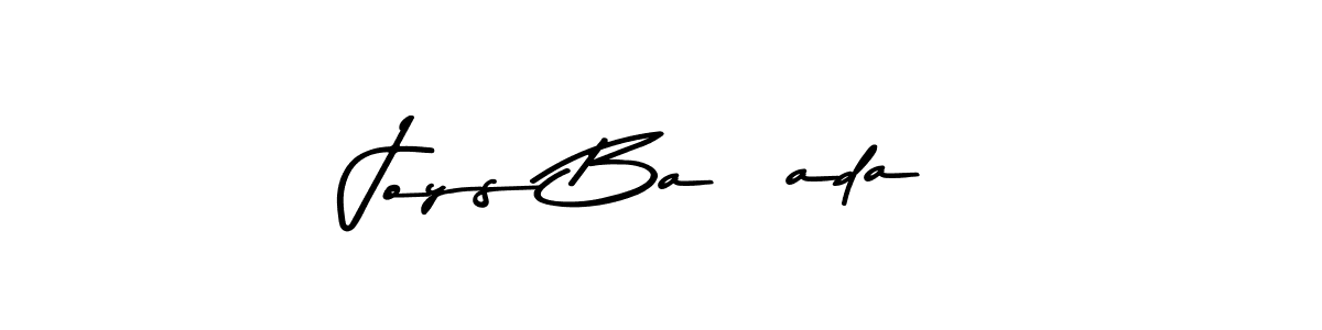 Create a beautiful signature design for name Joys Bañada. With this signature (Asem Kandis PERSONAL USE) fonts, you can make a handwritten signature for free. Joys Bañada signature style 9 images and pictures png