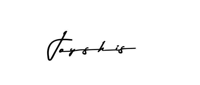 Create a beautiful signature design for name Joyshis. With this signature (Asem Kandis PERSONAL USE) fonts, you can make a handwritten signature for free. Joyshis signature style 9 images and pictures png