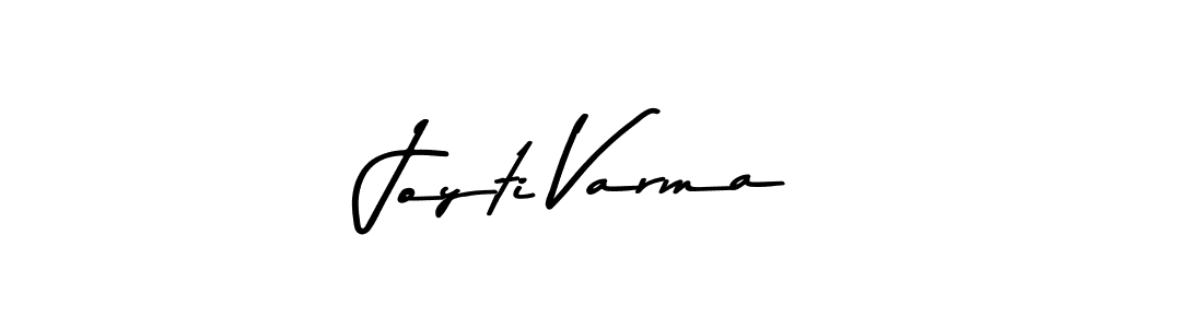 Joyti Varma stylish signature style. Best Handwritten Sign (Asem Kandis PERSONAL USE) for my name. Handwritten Signature Collection Ideas for my name Joyti Varma. Joyti Varma signature style 9 images and pictures png