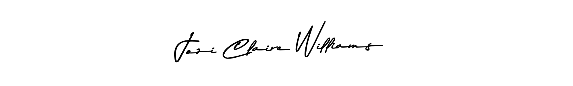 This is the best signature style for the Jozi Claire Williams name. Also you like these signature font (Asem Kandis PERSONAL USE). Mix name signature. Jozi Claire Williams signature style 9 images and pictures png