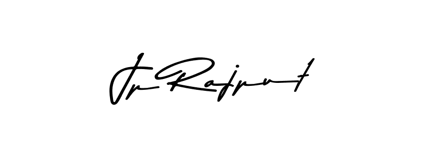 Create a beautiful signature design for name Jp Rajput. With this signature (Asem Kandis PERSONAL USE) fonts, you can make a handwritten signature for free. Jp Rajput signature style 9 images and pictures png