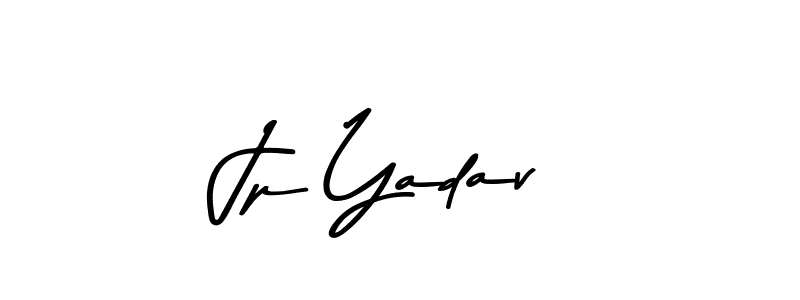 How to make Jp Yadav name signature. Use Asem Kandis PERSONAL USE style for creating short signs online. This is the latest handwritten sign. Jp Yadav signature style 9 images and pictures png