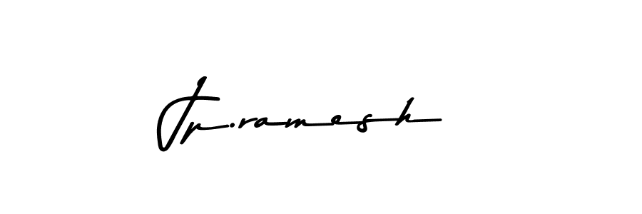 The best way (Asem Kandis PERSONAL USE) to make a short signature is to pick only two or three words in your name. The name Jp.ramesh include a total of six letters. For converting this name. Jp.ramesh signature style 9 images and pictures png