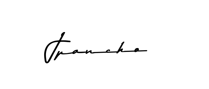 Use a signature maker to create a handwritten signature online. With this signature software, you can design (Asem Kandis PERSONAL USE) your own signature for name Jpancho. Jpancho signature style 9 images and pictures png