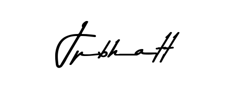 Get inspired by this graceful Asem Kandis PERSONAL USE signature style for name Jpbhatt. Smooth loops and balanced proportions for everyday use. Jpbhatt signature style 9 images and pictures png