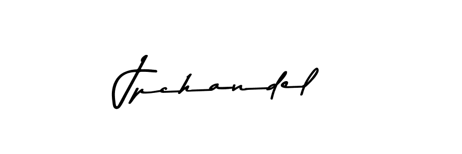 if you are searching for the best signature style for your name Jpchandel. so please give up your signature search. here we have designed multiple signature styles  using Asem Kandis PERSONAL USE. Jpchandel signature style 9 images and pictures png