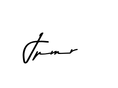 Make a beautiful signature design for name Jpmr. With this signature (Asem Kandis PERSONAL USE) style, you can create a handwritten signature for free. Jpmr signature style 9 images and pictures png