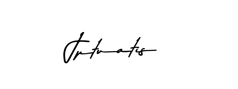 You should practise on your own different ways (Asem Kandis PERSONAL USE) to write your name (Jptuatis) in signature. don't let someone else do it for you. Jptuatis signature style 9 images and pictures png