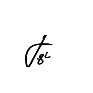 Create a beautiful signature design for name Jqi. With this signature (Asem Kandis PERSONAL USE) fonts, you can make a handwritten signature for free. Jqi signature style 9 images and pictures png