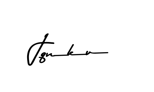 Similarly Asem Kandis PERSONAL USE is the best handwritten signature design. Signature creator online .You can use it as an online autograph creator for name Jqnku. Jqnku signature style 9 images and pictures png