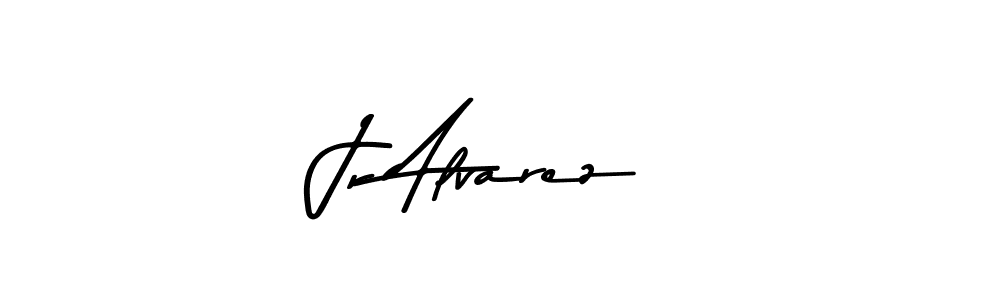 Make a beautiful signature design for name Jr Alvarez. With this signature (Asem Kandis PERSONAL USE) style, you can create a handwritten signature for free. Jr Alvarez signature style 9 images and pictures png