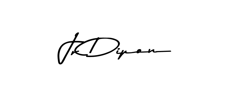 Also we have Jr Dipon name is the best signature style. Create professional handwritten signature collection using Asem Kandis PERSONAL USE autograph style. Jr Dipon signature style 9 images and pictures png