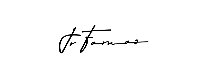 Create a beautiful signature design for name Jr Farnaz. With this signature (Asem Kandis PERSONAL USE) fonts, you can make a handwritten signature for free. Jr Farnaz signature style 9 images and pictures png