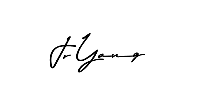 How to make Jr Yang signature? Asem Kandis PERSONAL USE is a professional autograph style. Create handwritten signature for Jr Yang name. Jr Yang signature style 9 images and pictures png