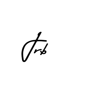 Use a signature maker to create a handwritten signature online. With this signature software, you can design (Asem Kandis PERSONAL USE) your own signature for name Jrb. Jrb signature style 9 images and pictures png