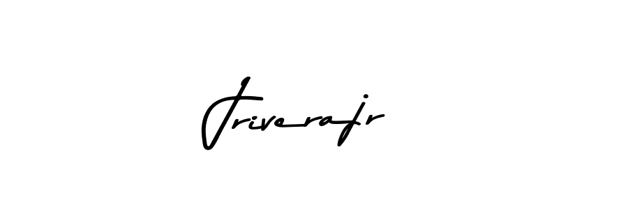 Jriverajr stylish signature style. Best Handwritten Sign (Asem Kandis PERSONAL USE) for my name. Handwritten Signature Collection Ideas for my name Jriverajr. Jriverajr signature style 9 images and pictures png