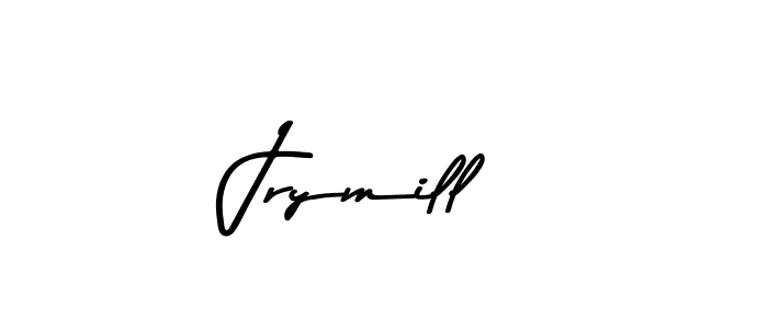 Make a beautiful signature design for name Jrymill. With this signature (Asem Kandis PERSONAL USE) style, you can create a handwritten signature for free. Jrymill signature style 9 images and pictures png