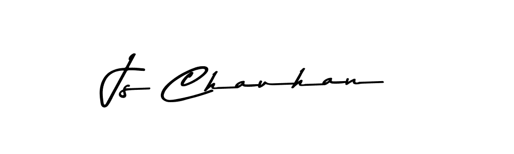 Use a signature maker to create a handwritten signature online. With this signature software, you can design (Asem Kandis PERSONAL USE) your own signature for name Js Chauhan. Js Chauhan signature style 9 images and pictures png