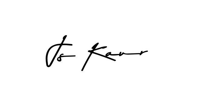 Make a beautiful signature design for name Js Kaur. With this signature (Asem Kandis PERSONAL USE) style, you can create a handwritten signature for free. Js Kaur signature style 9 images and pictures png